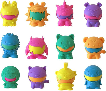 GrandeNero Squeezy, Stretchy-Dohjees Pop -Swap Teenie Nee Doh on The Inside (One Per Order)-Blind Box
