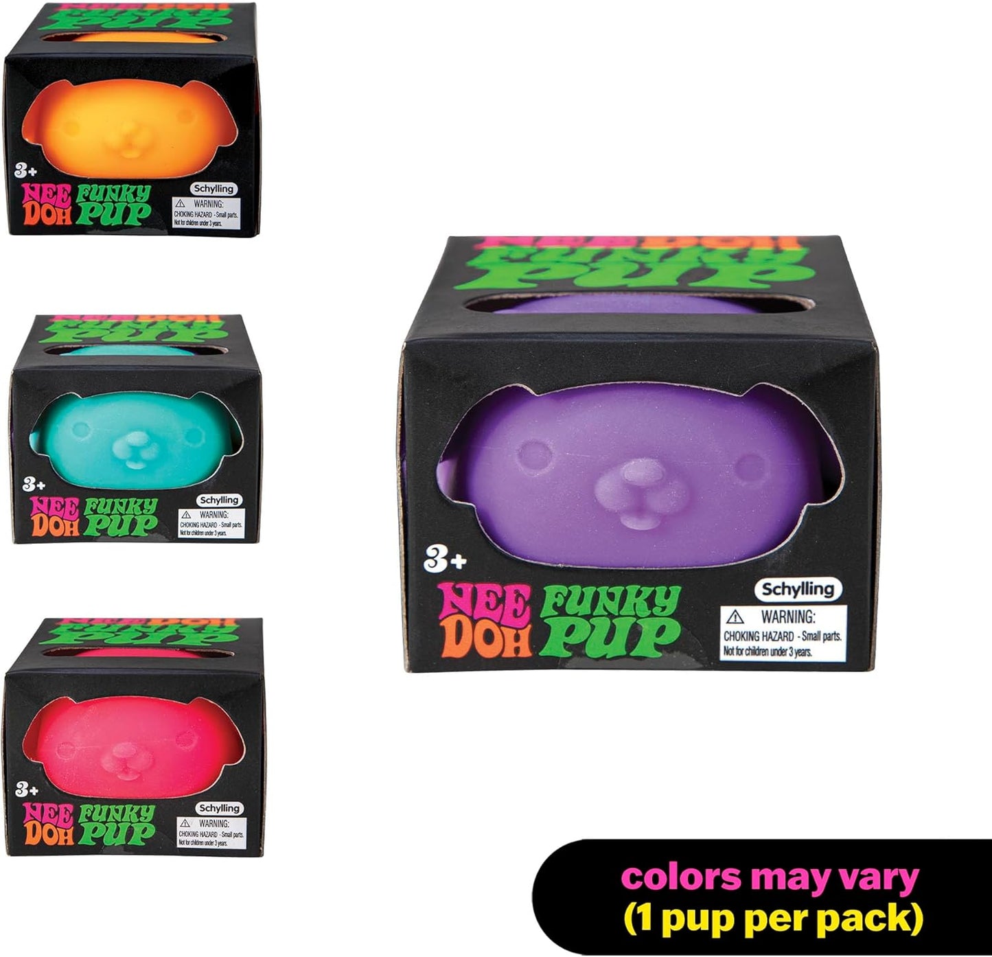 NeeDoh Funky Pups –  One Dog Per Pack