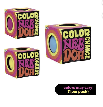 The Groovy Glob Color Change Fidget Stress Ball, Random Color (1 Piece