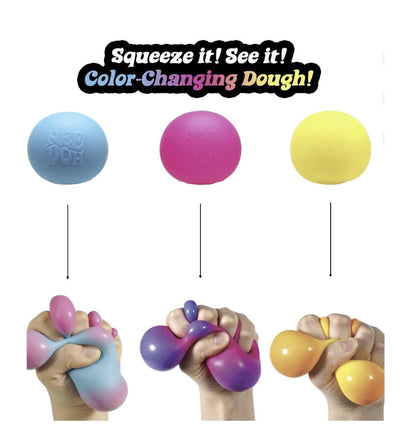 The Groovy Glob Color Change Fidget Stress Ball, Random Color (1 Piece