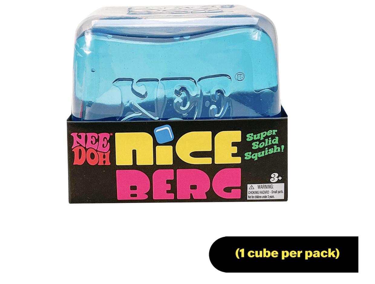 Nice Berg - Giant Nice Cube Sensory Stress. Ball-BLUE
