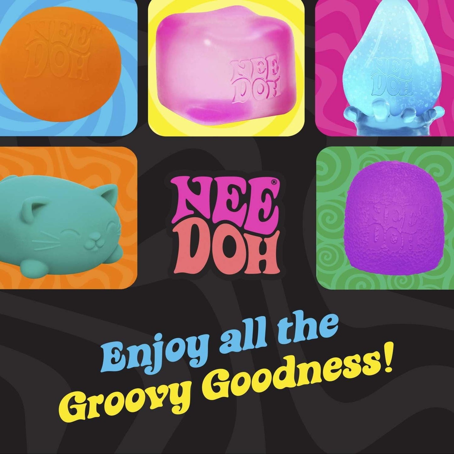 Mello Mallo YELLOW Stress Ball (Squishy Color Changing Marshmallow!)