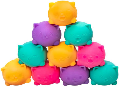 Teenie Cool Cats Stress Ball 3-Pack (3 RANDOM Colors!)