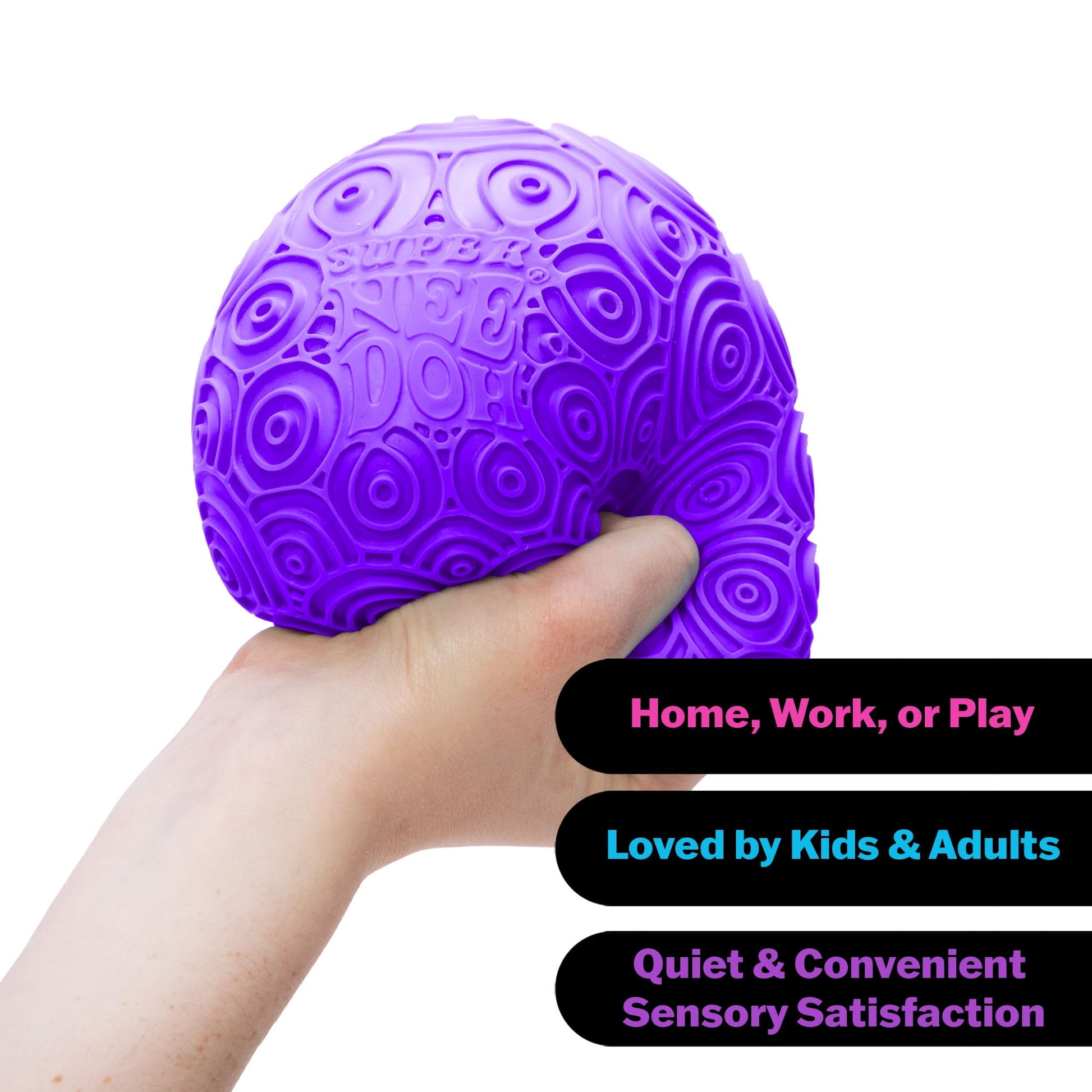 , Super Ripples Fidget Ball - Rubber, Novelty Toy, (1 Piece, Color May