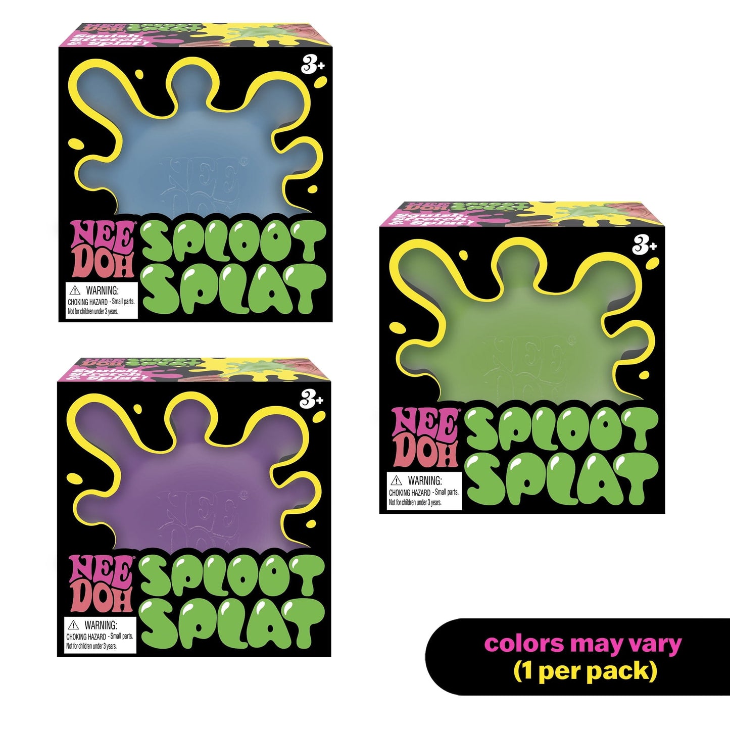 Sploot Splat, Novelty Fidget Toy, (1 Piece, Color May Vary), Children