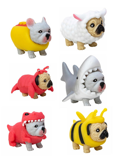 Novelty & Gag Toys - Child-Friendly Multicolor Party Puppies" (One per Orden) Ages 3+