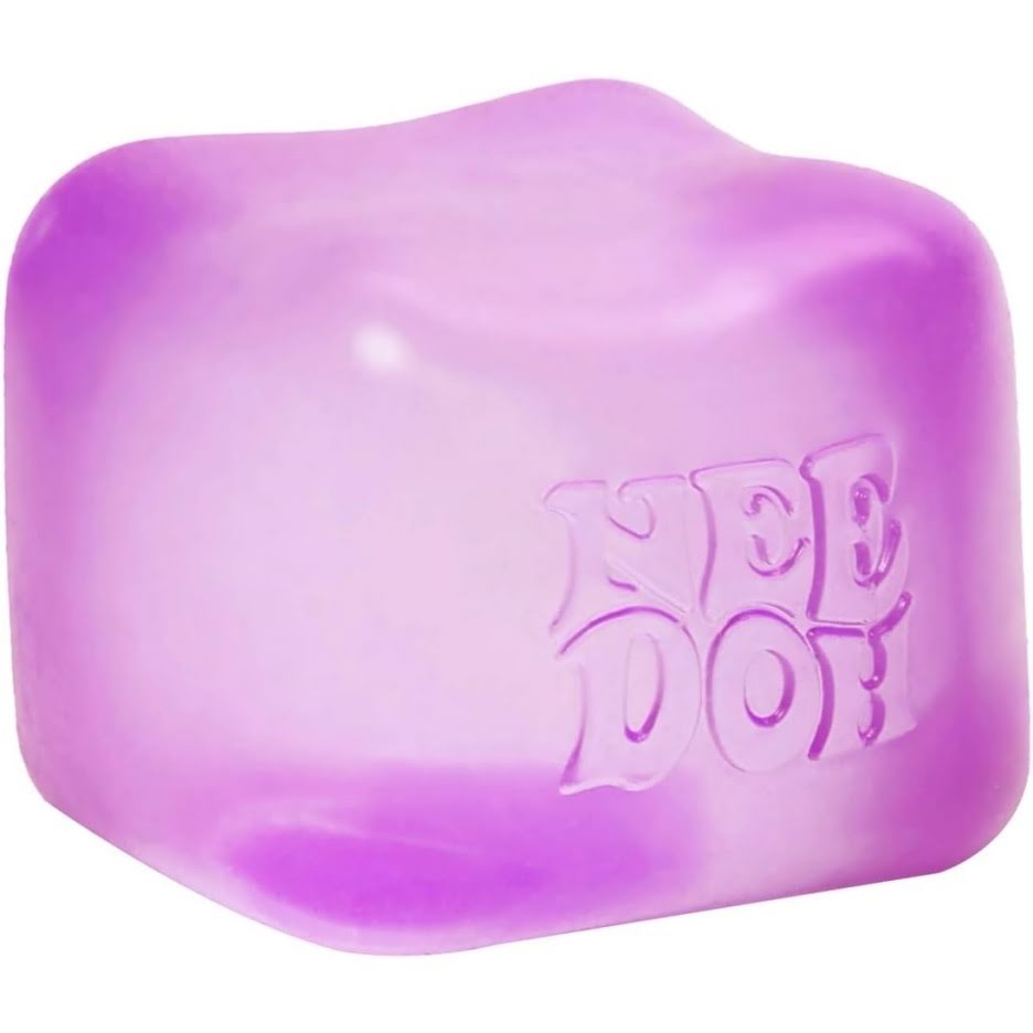 NeeDoh Nice Cube – Solid Squish – 2.25″ Cube